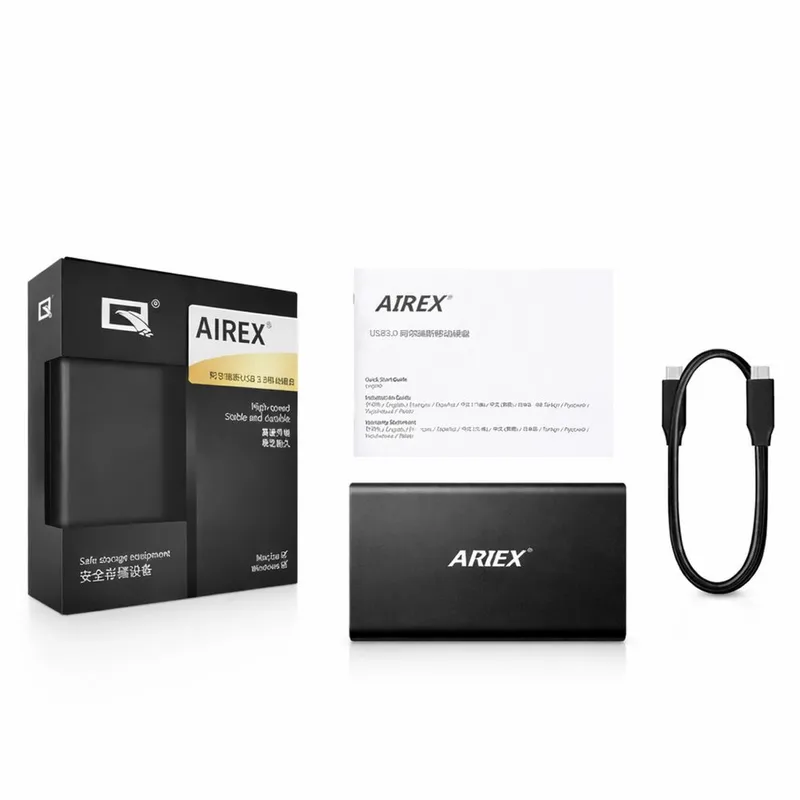Tashai hard disk, AIREX USB 3.0 500GB HDD, sumkasi bn
