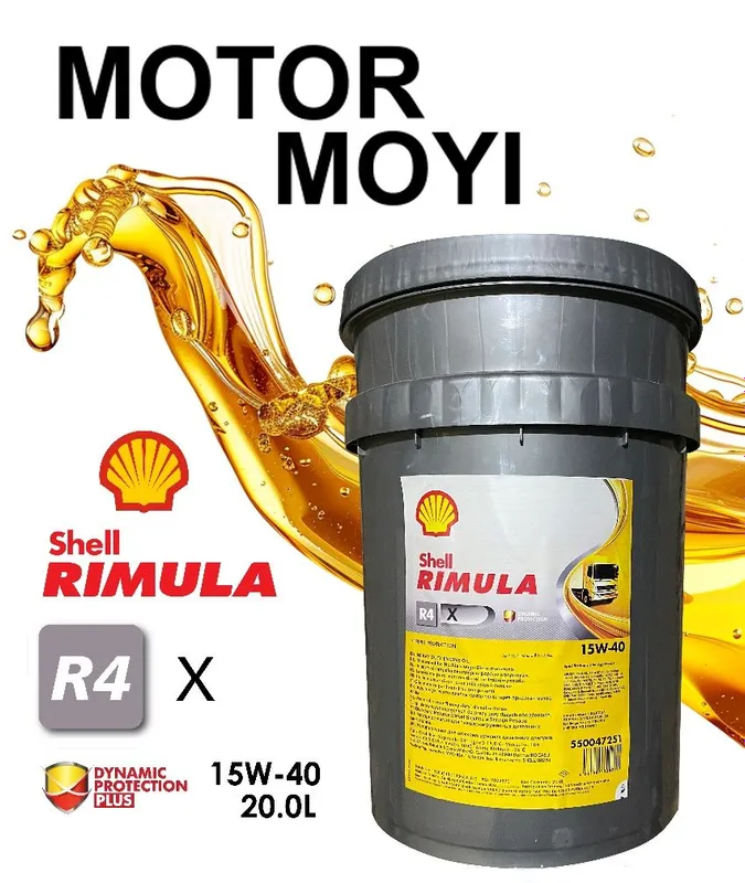 Shell Rimula R4 X 15W-40( моторное масло ) 1
