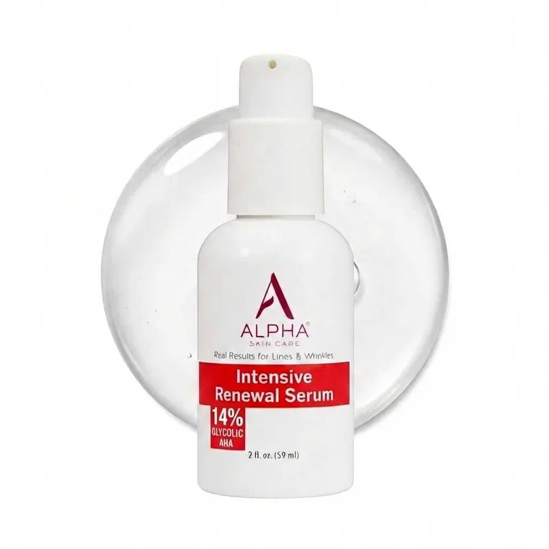 Alpha Skin Care 14% Glycolic AHA Serum 2 Oz anti-aging для лица и шеи — фото 1