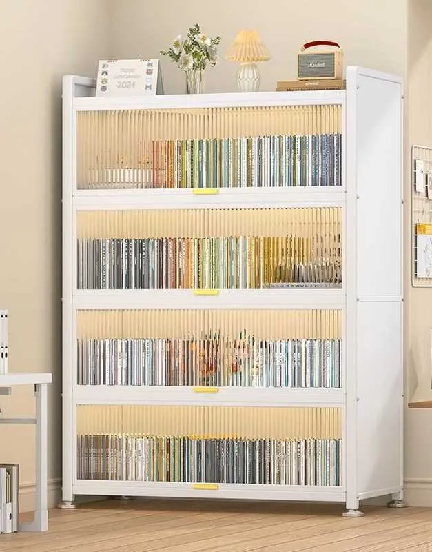 Книжный шкаф с откидной дверцей/защита от пыли и влаги. — фото 4