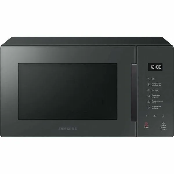Микроволновая Печь Samsung MS23T5018AC/BW 23л. 800Вт антрацит 1 Микроволновая Печь Samsung MS23T5018AC/BW 23л. 800Вт антрацит 1