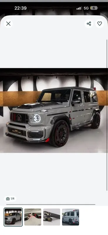 Gelik BRABUS Насадка Оргинал Новый Цена 399$ — фото 2