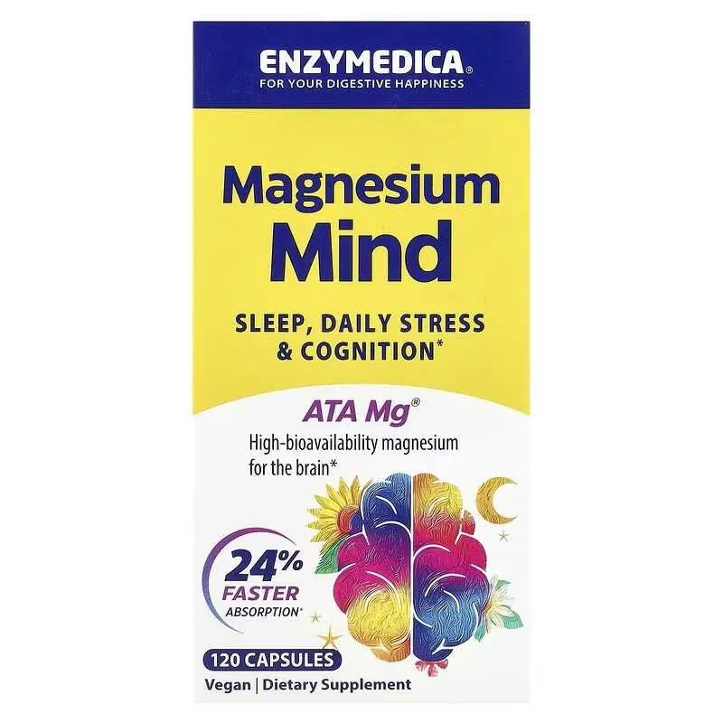 Enzymedica Magnesium Mind магний магния magniy — фото 2 Enzymedica Magnesium Mind магний магния magniy — фото 2