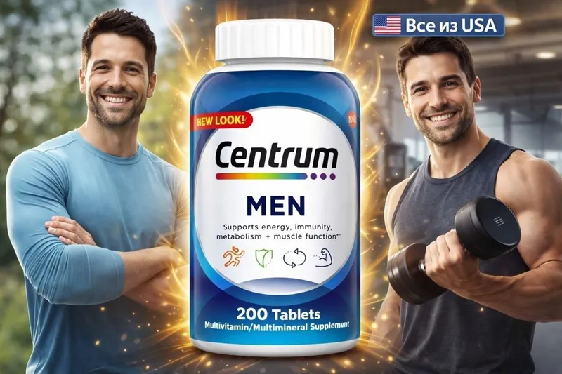 Витамины для мужчин Centrum MEN.200 таблеток