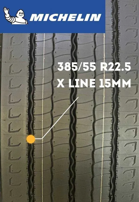 Michelin 385/55 R22.5 — фото 3