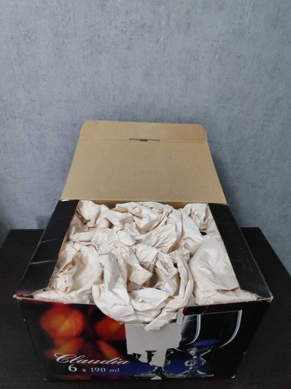 Новые бокалы Claudia - Чехия - 6 шт 3 Новые бокалы Claudia - Чехия - 6 шт 3