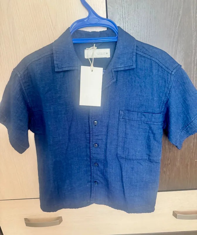 Рубашка Zara на 7-8 лет 1 Рубашка Zara на 7-8 лет 1