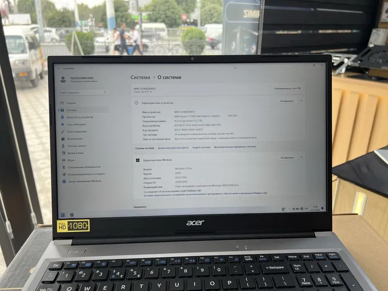 Acer Aspire Lite AL15-41 | Ryzen 7 | 16/512 4 Acer Aspire Lite AL15-41 | Ryzen 7 | 16/512 4