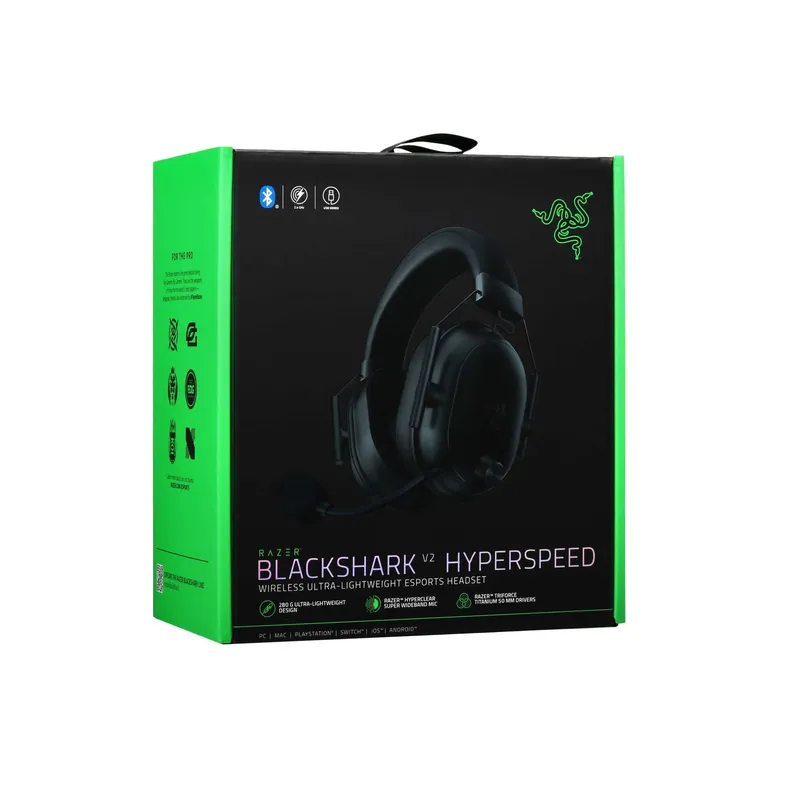 ! Игровая гарнитура Razer BlackShark V2 HyperSpeed — фото 2