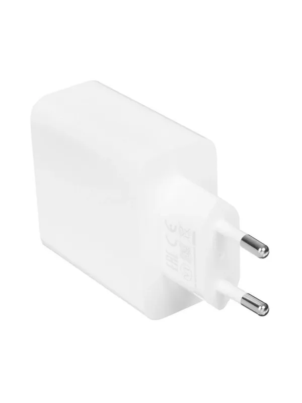 Сетевое зарядное устройство Xiaomi GaN Charger 67W, 2×USB-C + USB-A, кабель в комплекте, белое — фото 6