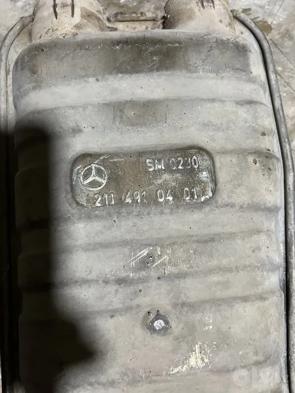 Глушитель на Mercedes W211 2 Глушитель на Mercedes W211 2