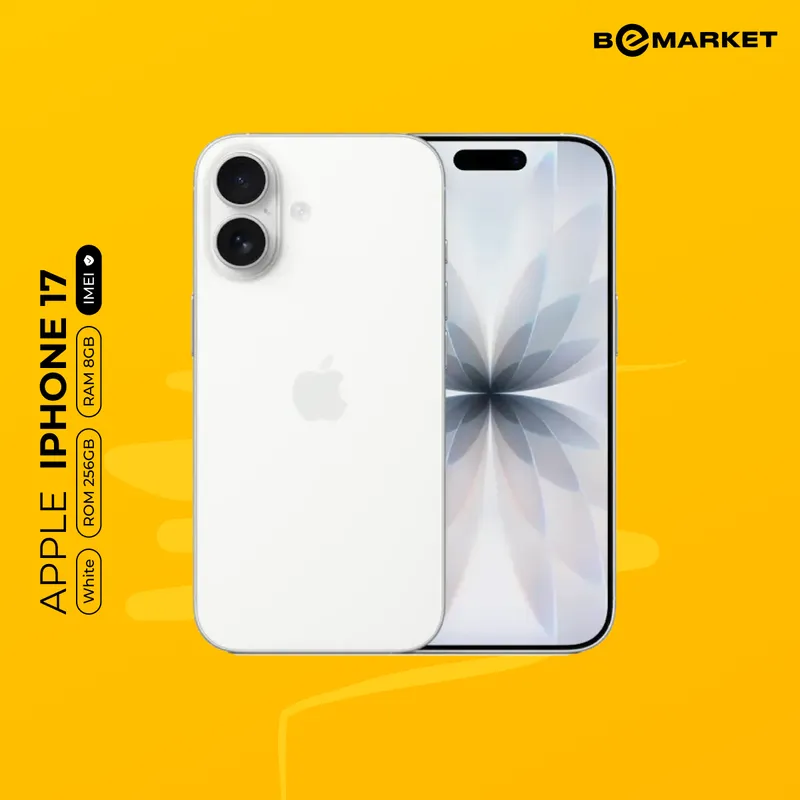 Apple iPhone 17, White, 8/256 GB