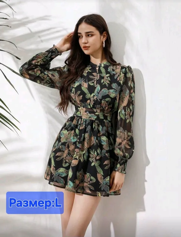 Стильное платье от Shein Revavyn Идеальный вариант для тех, кто хо