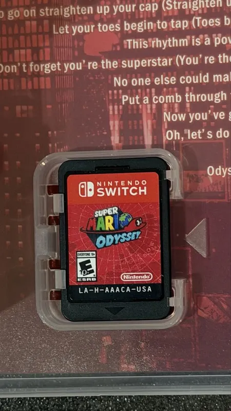 Super Mario Odissey картридж — фото 1