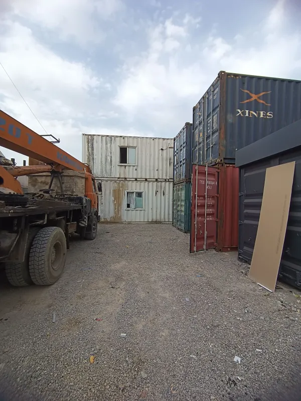 Б/У контейнер домик, кантейнер, кантинер — фото 2 Б/У контейнер домик, кантейнер, кантинер — фото 2