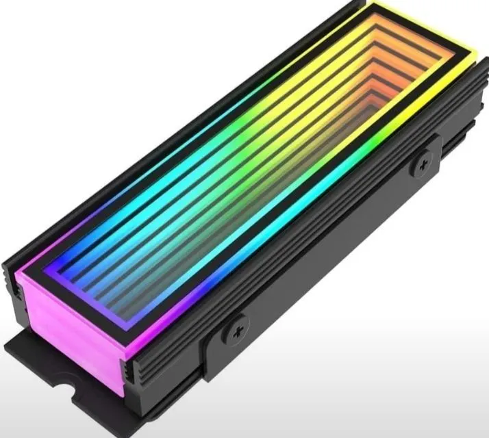 NVME disklar uchun ARGB radiator 1