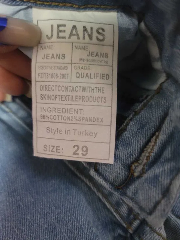 Турция в наличии мужские джинсы ZARA. — фото 4