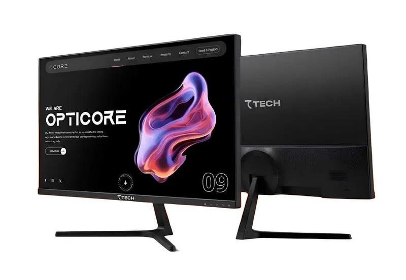 Монитор 7TECH 7M4S24F100 B24 24" FLAT FHD IPS 100Hz BLACK Монитор 7TECH 7M4S24F100 B24 24" FLAT FHD IPS 100Hz BLACK