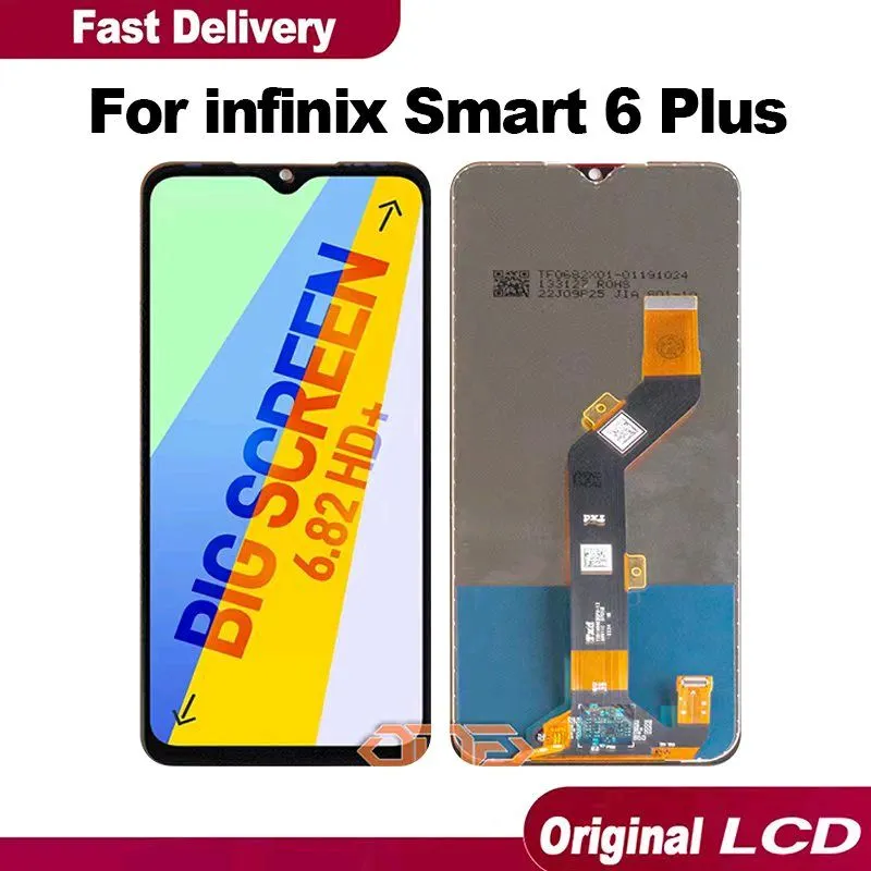 Infinix Smart 6 Plus X6823C X6823 /EKRAN ORIGINAL 2