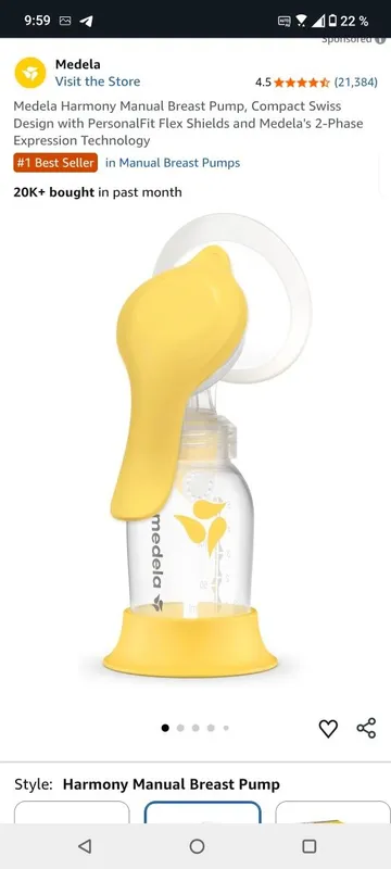 Молокоотсос medela — фото 1
