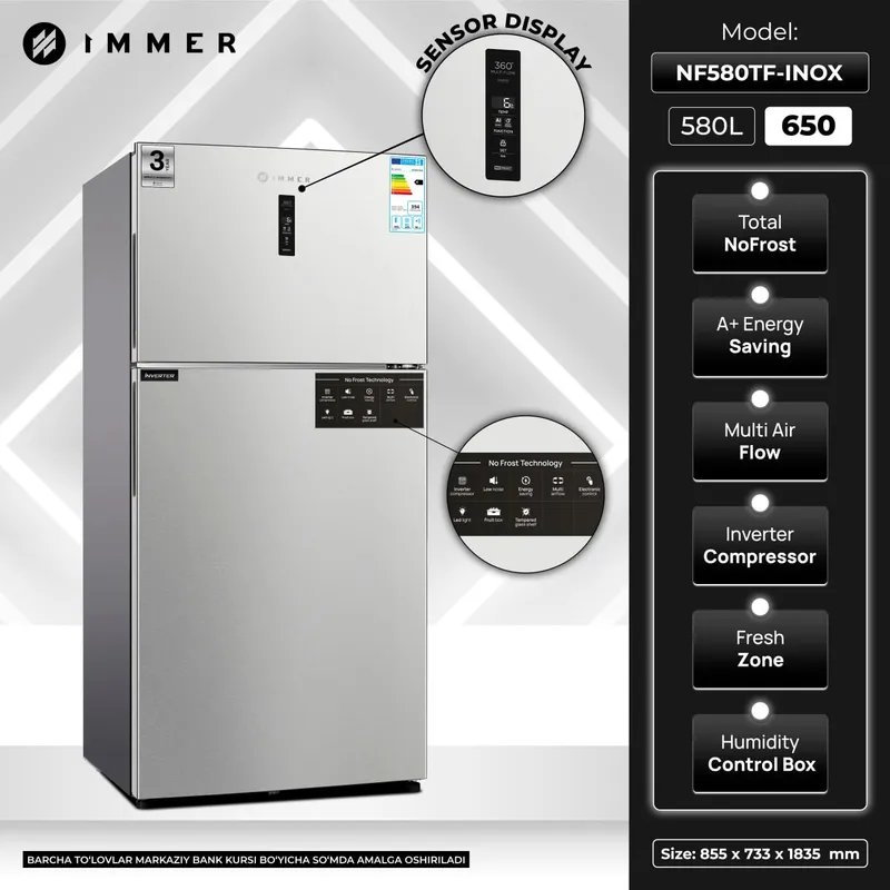 IMMER NF580TF-Inox 1 IMMER NF580TF-Inox 1