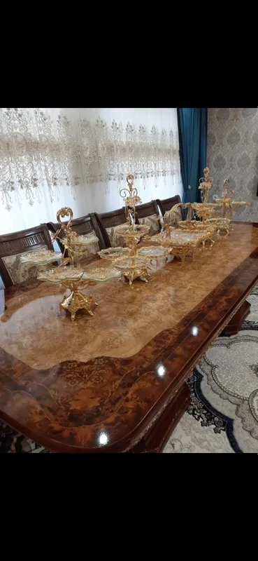 Стол стуллар 12 тали