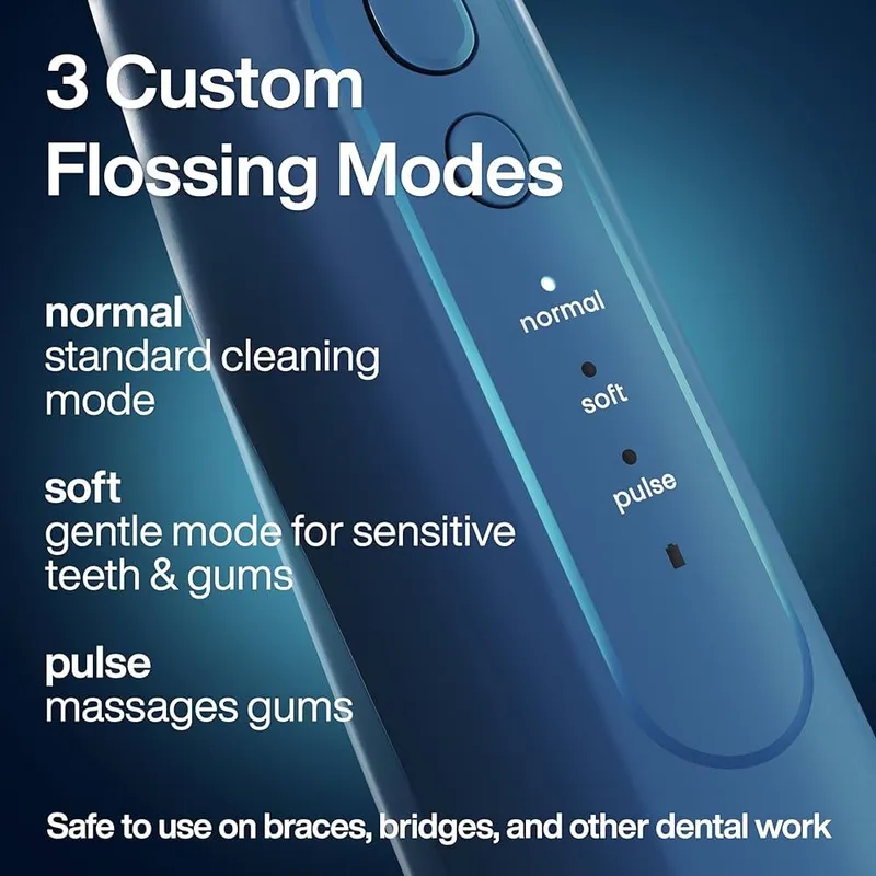 AquaSonic Icon Water Flosser (Navy - to’q ko’k rang) — фото 4