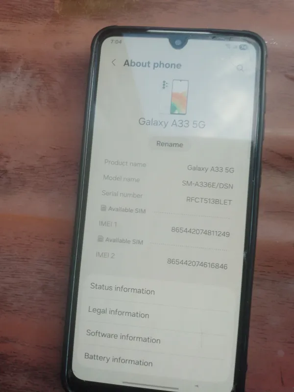 Samsung Galaxy A33 5G 8 Samsung Galaxy A33 5G 8