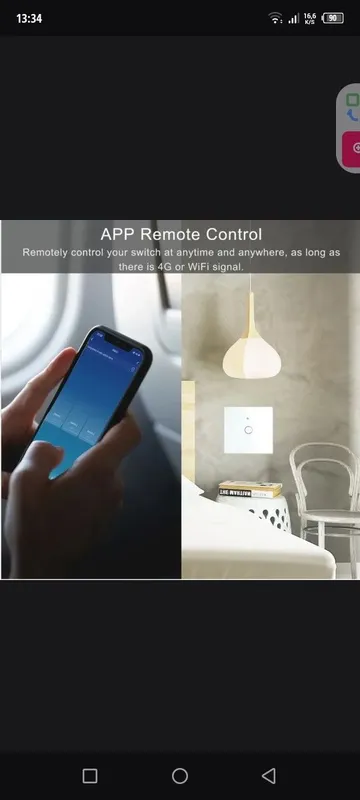 Выключатель двойной сенсорный wi-fi — фото 3