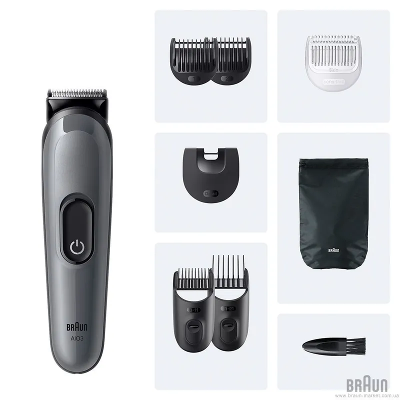 Триммер Braun Series 3 AIO 3540 — фото 3