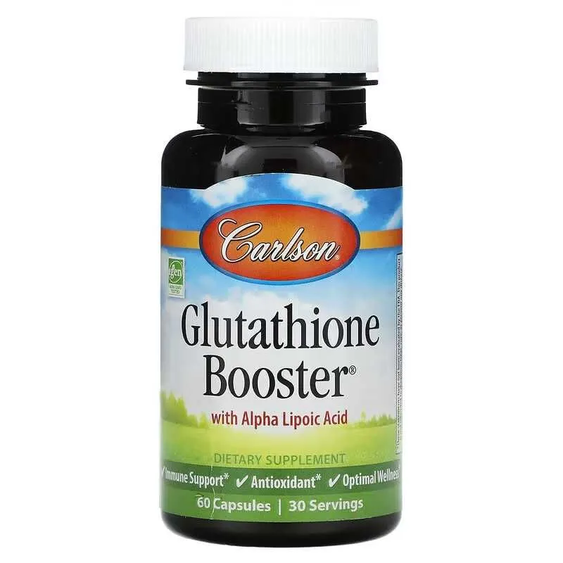 Carlson, Glutathione Booster, glutation qo‘shimchasi, 60 kapsula 1 Carlson, Glutathione Booster, glutation qo‘shimchasi, 60 kapsula 1
