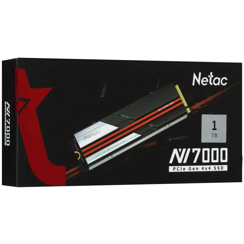 - Твердотельный накопитель SSD M.2 1TB Netac N930E / NV2000 NVMe PCIe 3