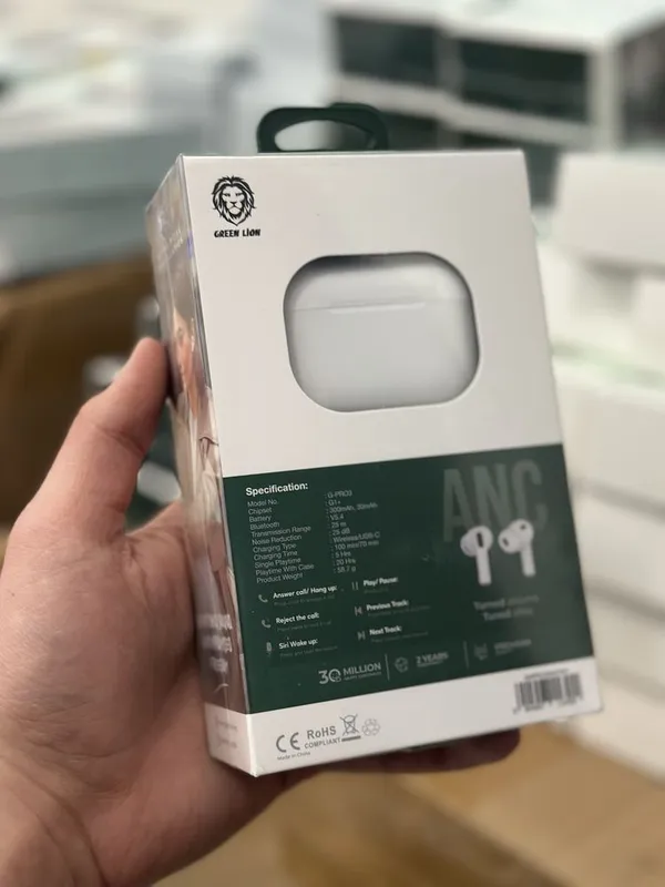 Airpods pro3 ANC Green Lion — фото 2