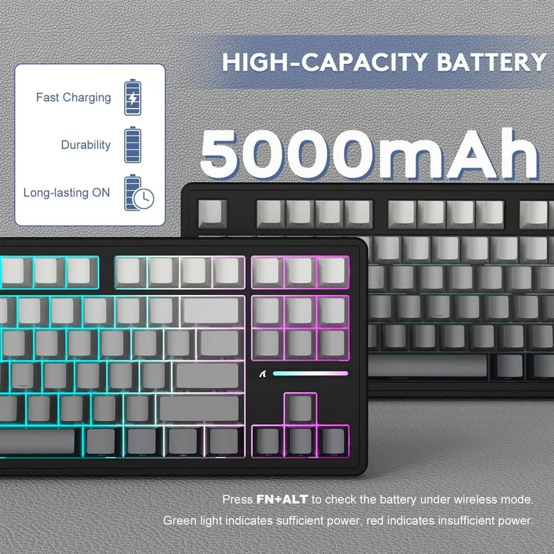 NEW Attack shark M87 Pro Wireless Mechanic — фото 5