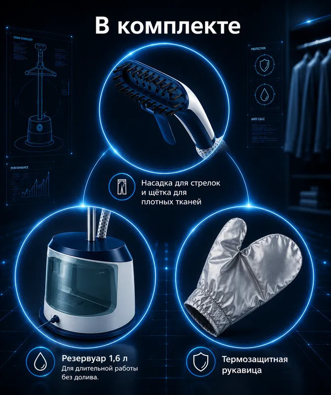 Вертикальный отпариватель Philips EasyTouch Plus 3 Вертикальный отпариватель Philips EasyTouch Plus 3