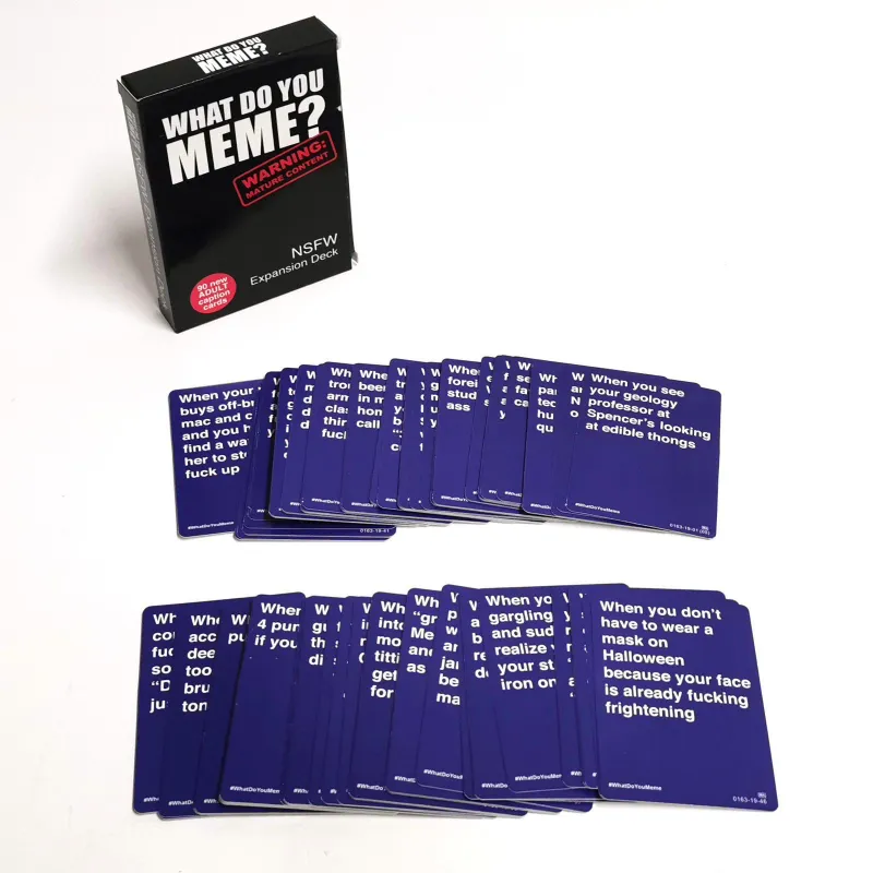Настольная игра для всей компании МЕМЫ 1 Настольная игра для всей компании МЕМЫ 1