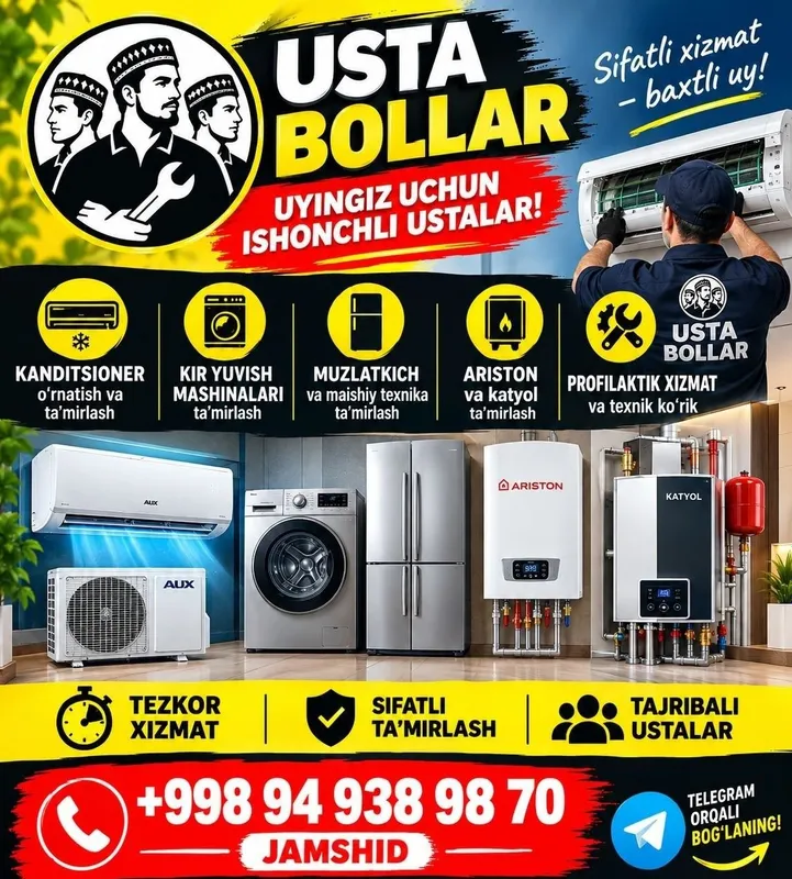 Maishiy texnika tamirlash xizmati 1 Maishiy texnika tamirlash xizmati 1