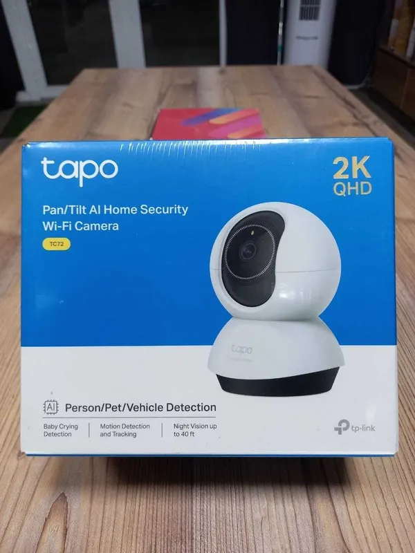 TP-Link Tapo brendidan TC72 – Smart Wi-Fi kamera 360° 1
