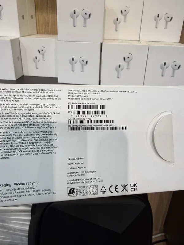 Apple Watch 11/46 JetBlack 100% 5