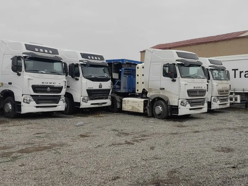 Янги Howo А7 Тягач 6×4 газивый ранги ок 12 газ балон — фото 1