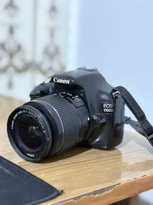 Canon eos 1100d+ obektiv 18-55 garantiya beriladi