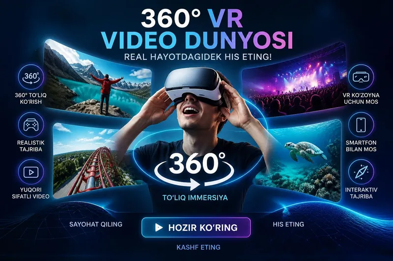 360 vr видео съёмка