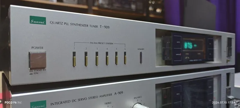 Усилитель Sansui A-909 , в отличном состоянии. 2
