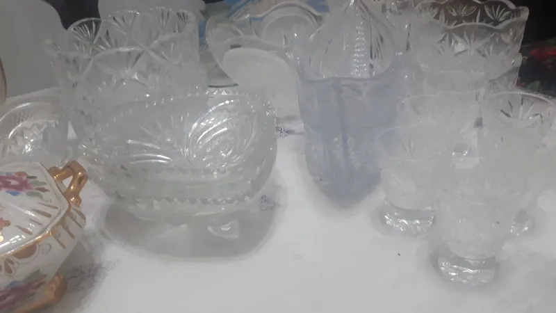 Xrusstal idishla komplekt 3 Xrusstal idishla komplekt 3