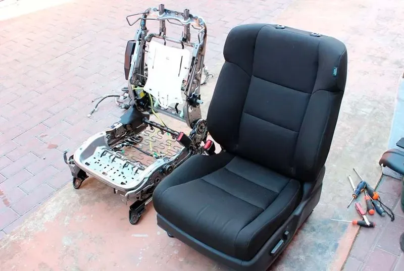 Ремонт сидений авто