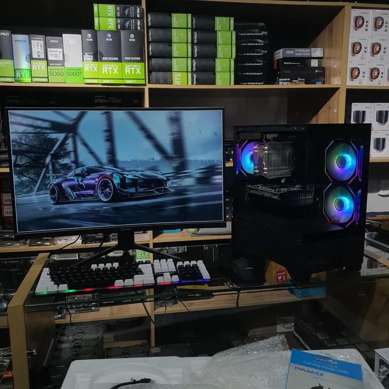 Kompyuter toʻplami: Ziffler 27" Curved, i5-6500, GTX 1060 6GB, 8GB RAM