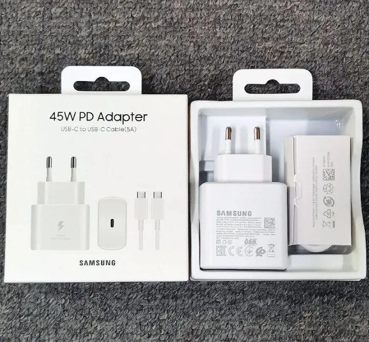 Оригинальное зарядка для  Samsung 45W комплект 2