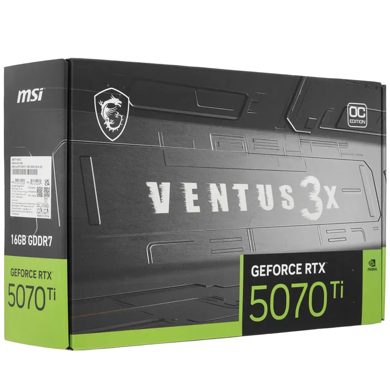 ; Видеокарта MSI RTX5070Ti VENTUS 3X 16gb oc — фото 6