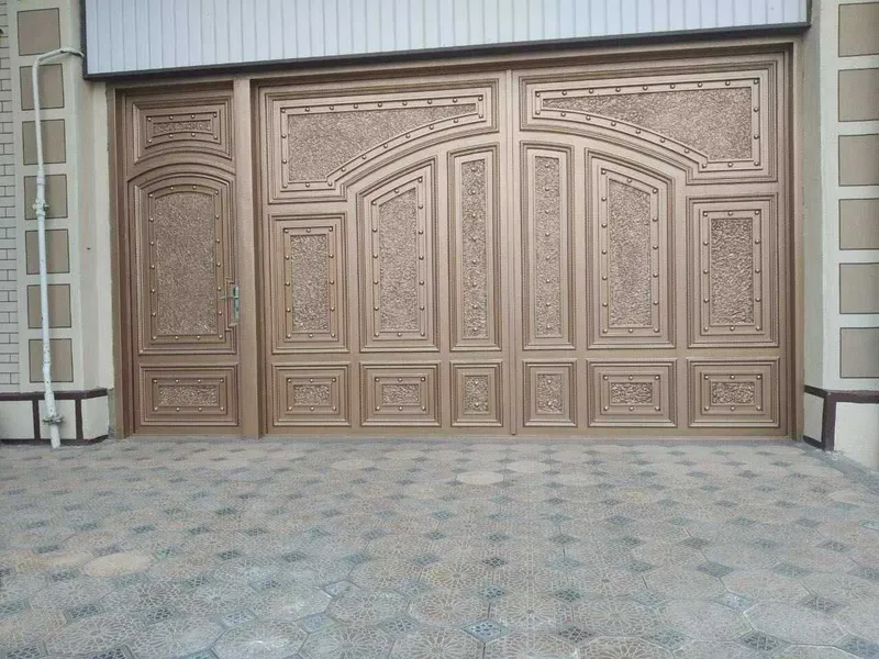 Ворота Металлические железные стельные ворота, Temir darvoza, Naves — фото 1