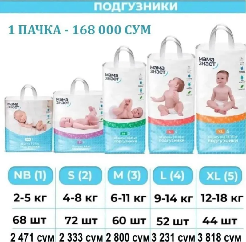 “Mama biladi” tagliklar va trusiklar 2 “Mama biladi” tagliklar va trusiklar 2